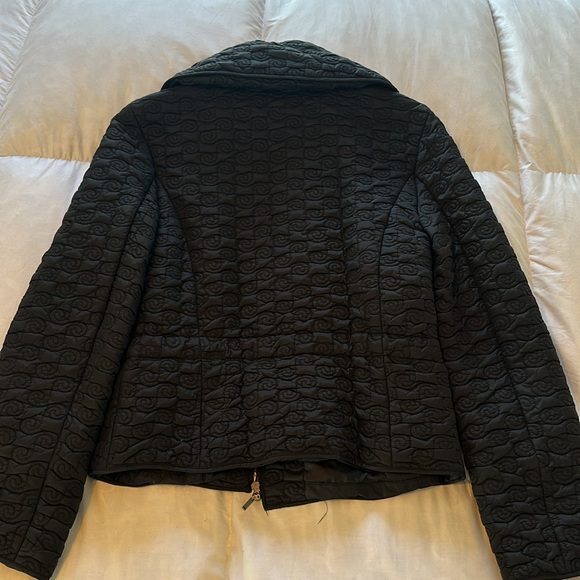 DKNY black quilted jacket/lightweight coat sz XS - Picture 7 of 10